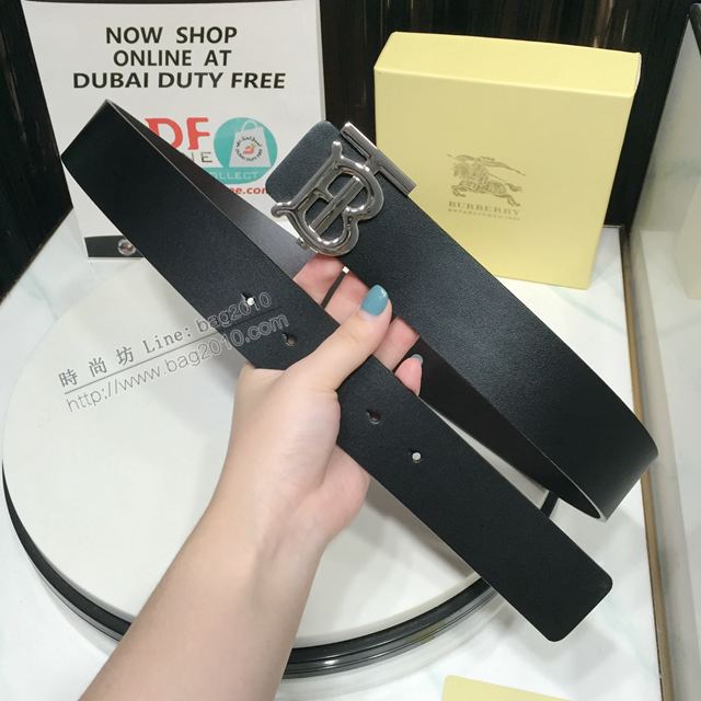 Burberry皮帶 TB經典款 巴寶莉男士皮帶  xfp2097